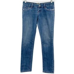 Armani Jeans Womens Low Rise Skinny Denim